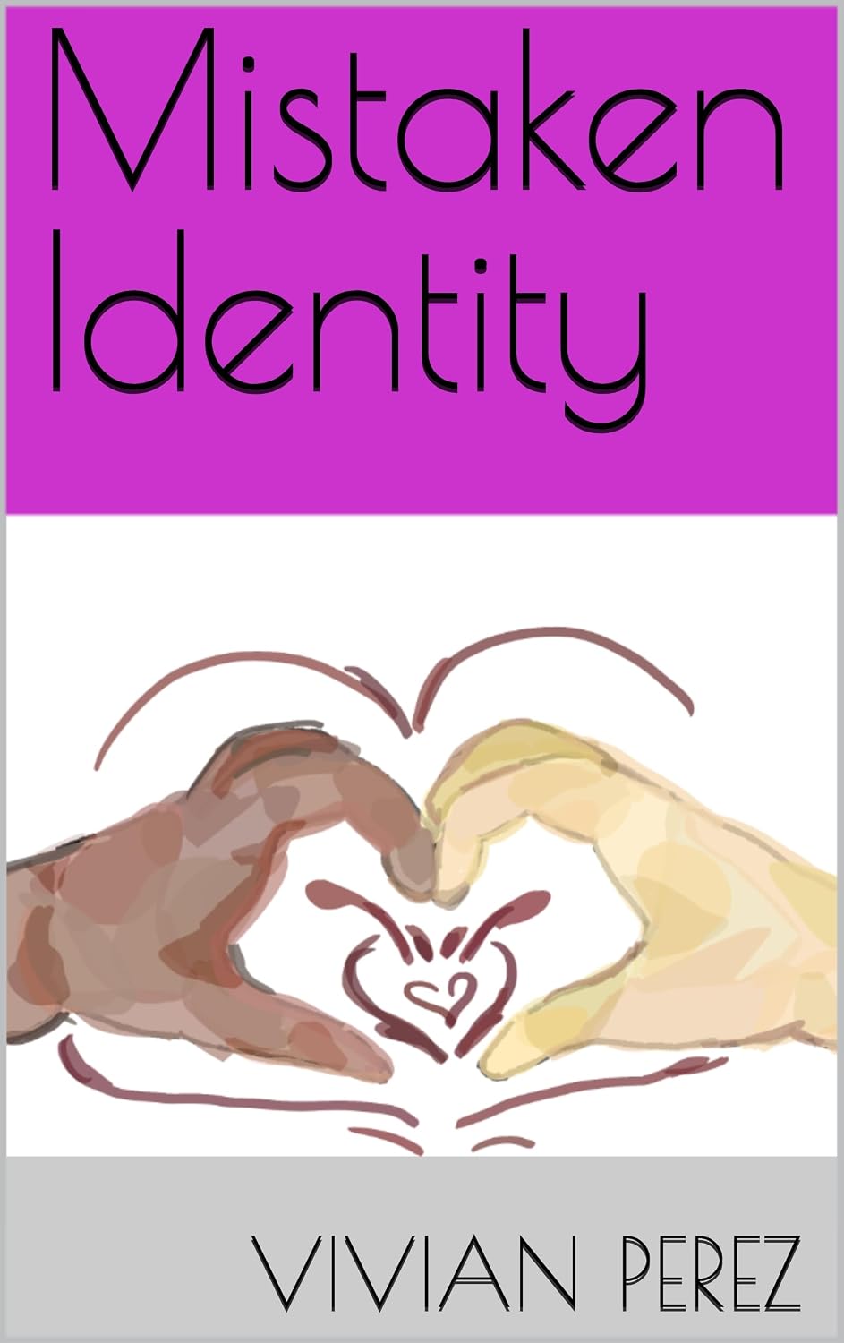Mistaken Identity book cover by Vivian Perez
